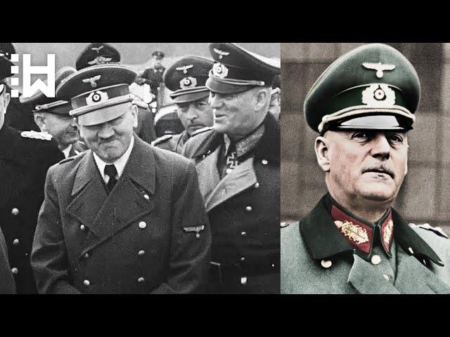 Barbaric execution of Nazi field marshal who ordered German soldiers to kill women & children