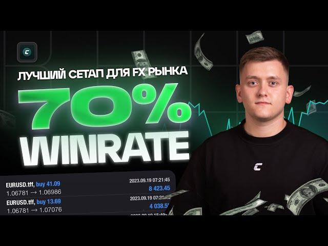 ЛУЧШИЙ СЕТАП для FX рынка ! WINRATE 70%!