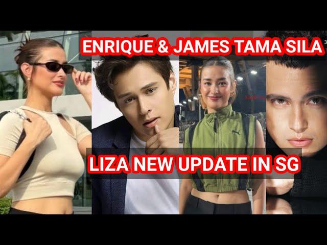 #lizquen, Liza Soberano NEW Update, Enrique and James Tama sila