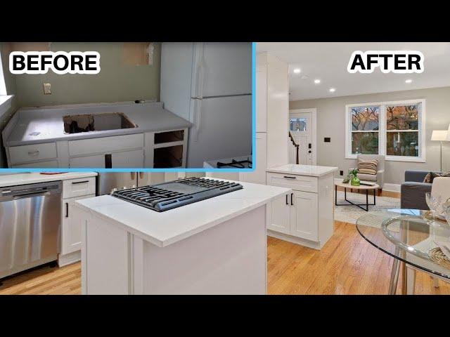 Before and After Renovation | Cozy 1930s Row House