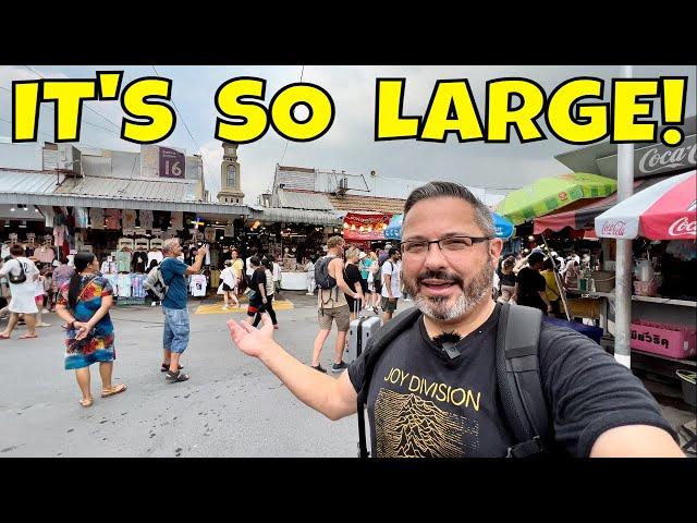 Shopping At World's LARGEST Weekend MARKET in Bangkok Chatuchak Market