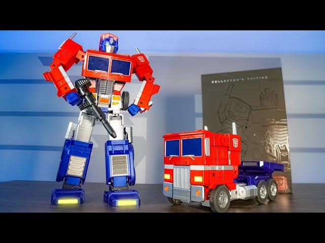 UNBOXING & LETS PLAY! -  OPTIMUS PRIME - Ultimate Transformers Humanoid Robot w/ 27 Servos!