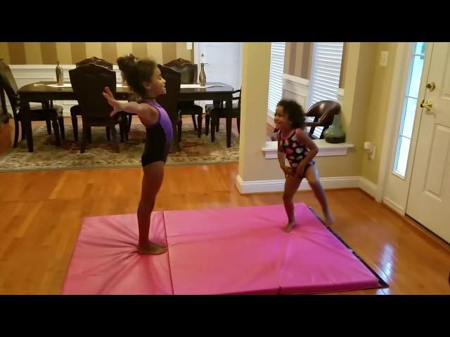 Gymnastics at home /Charleigh Bullock