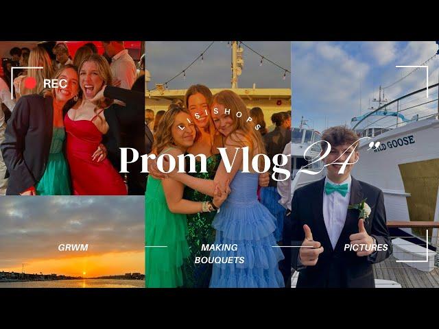 PROM VLOG (getting ready, making flowers, pictures, ect) #Lisi #LisiShops #prom