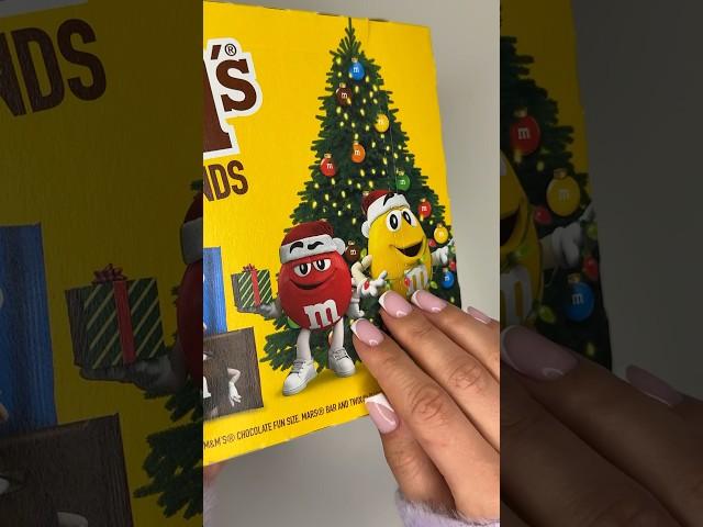 M&M’s Christmas Edition | asmr   #shorts