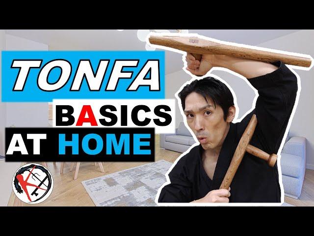 Tonfa Basic Techniques at home, Ryukyu Kobudo & Okinawan Kobudo