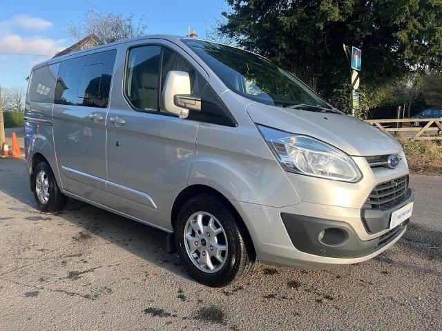 Ford Transit Custom 2.2 TDCi 125ps D/Cab Limited Factory Crew Cab L1 No Vat