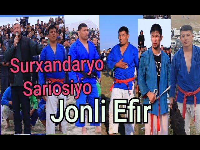 SURXANDARYO SARIOSIYO DA KATTA TUY KURASH