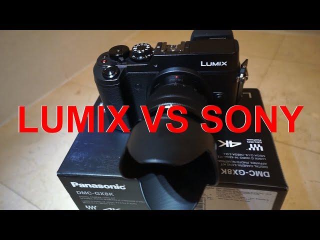 Lumix GX8 Review and Comparison to Sony a 6000.