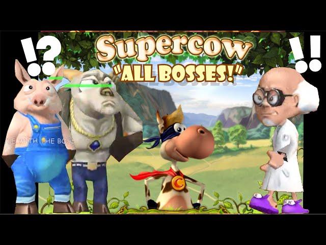 SUPERCOW - All Bosses