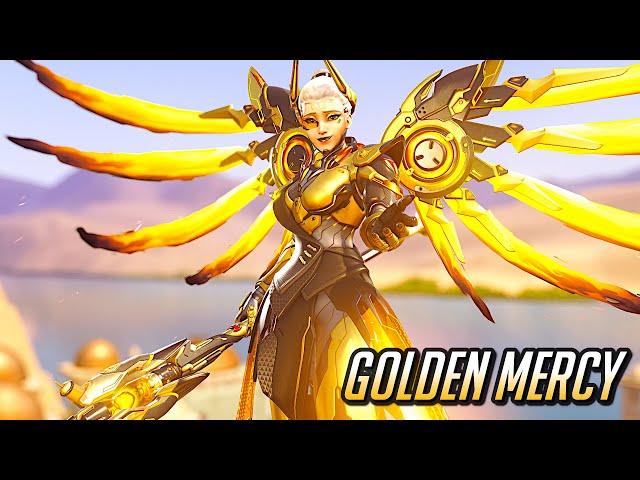 Mercy's NEW Golden Mythic + HUGE Mercy Res!  Season 13 Mercy - Overwatch 2