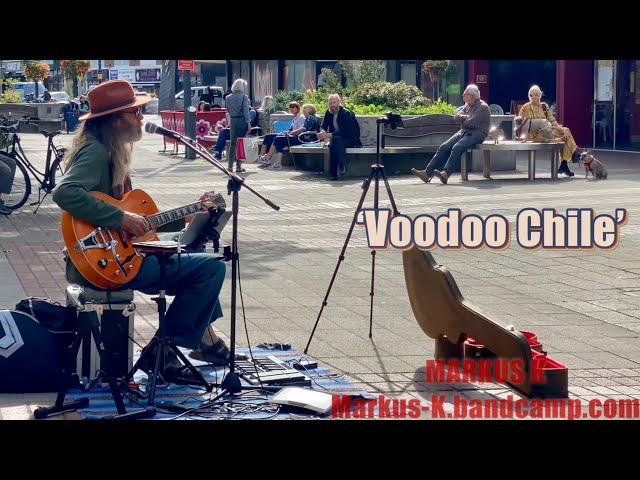 Super LAIDBACK Voodoo Chile - busking in Portsmouth