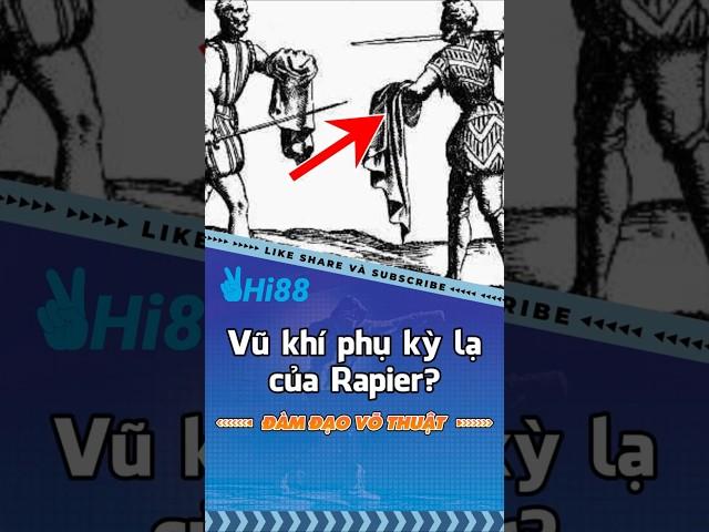 Vũ khí phụ kỳ lạ nhất của Rapier? #martialarts #kungfu