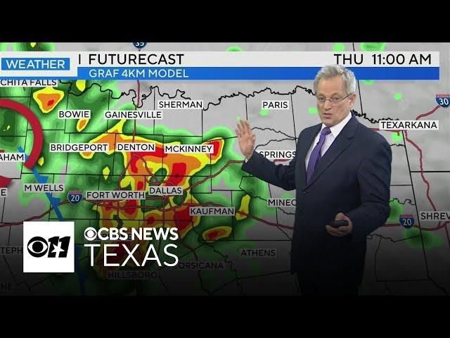 Severe thunderstorms possible in North Texas on Thursday's First Alert Weather Day