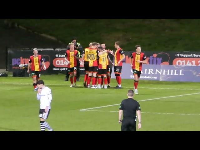 Partick Thistle v Ayr United  -   Kyle Turner scores 07.12.2024