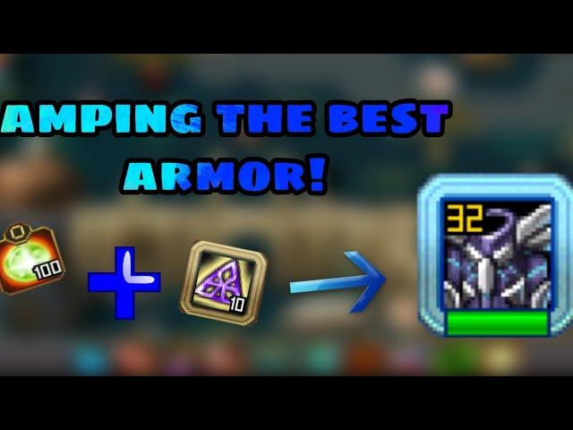 Warspear Online - Amping the best armor !