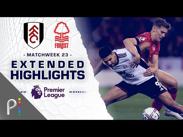 Fulham v. Nottingham Forest | PREMIER LEAGUE HIGHLIGHTS | 2/11/2023 | NBC Sports