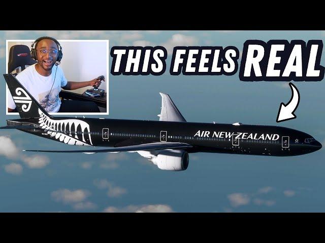 I flew to NEW ZEALAND in Microsoft Flight Simulator (with REAL ATC)