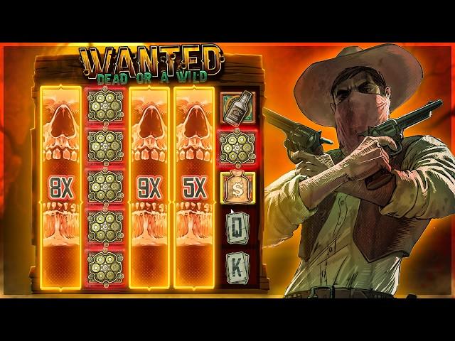 One Of My BIGGEST WINS On WANTED DEAD OR A WILD SLOT!!