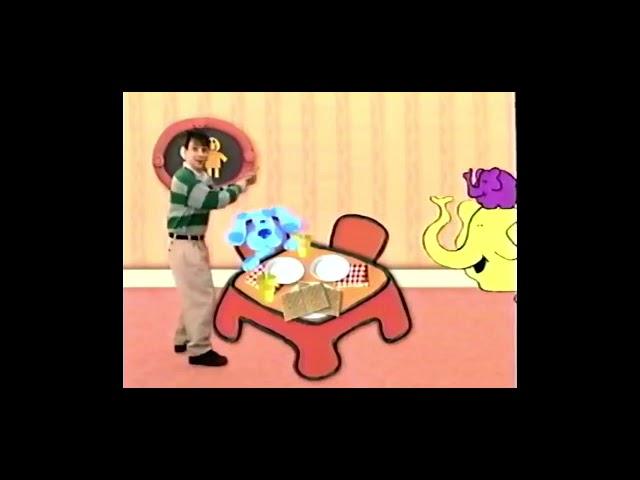 Closing to Nick Jr. Blue’s Clues Café Blue 2001 VHS