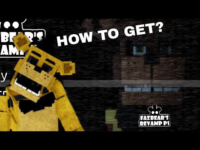 How to get Yellow Bear in Fazbear's Revamp [ALPHA]