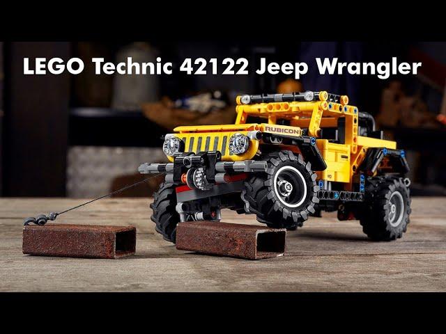 LEGO Technic 42122 Jeep Wrangler first look!