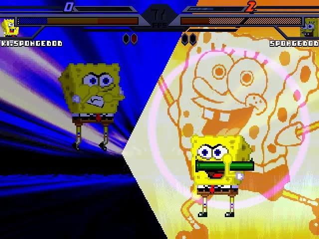 Ki Spongebob VS Spongebob - MUGEN Request