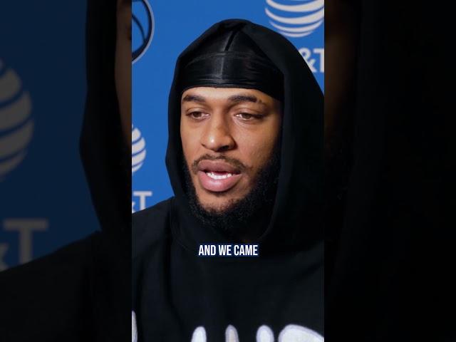 “Resilience.” - Gaff speaks on what he is most proud of this team for. #dallasmavericks #nba