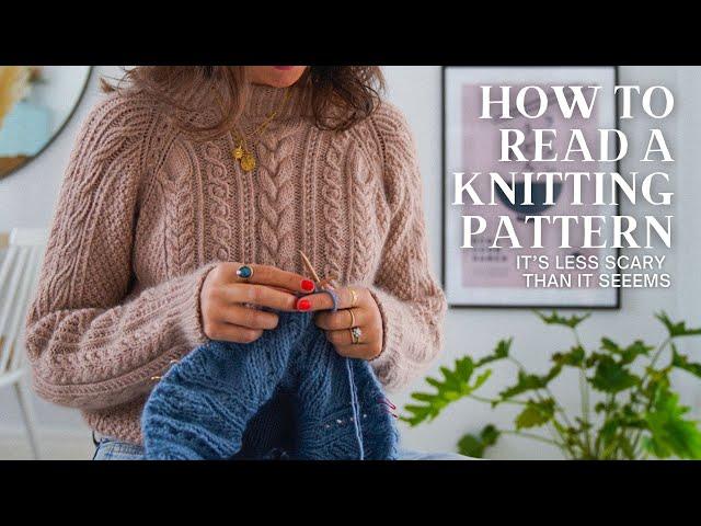 HOW TO READ A KNIT PATTERN & Common Knit Abbreviations Explained