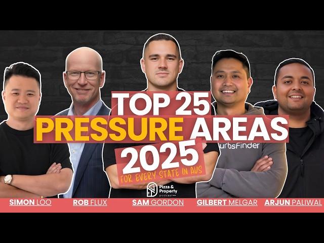 Top 25 Growth suburbs in 2025- Sam Gordon, Simon Loo, Rob Flux, Gilbert Melgar & Arjun Paliwal