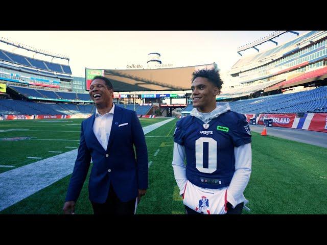 Christian Gonzalez on Scoring His First NFL TD & Growth in His Second Year | Patriots All Access