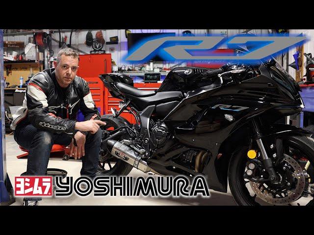 Yamaha R7 Yoshimura R-77 Exhaust Install & Sound Test