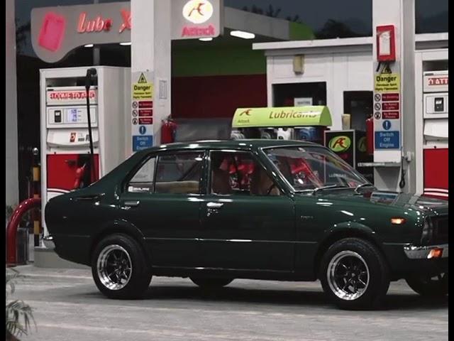 Black COBRA 1976 Corolla CAR in PAKISTAN *amazing modification*