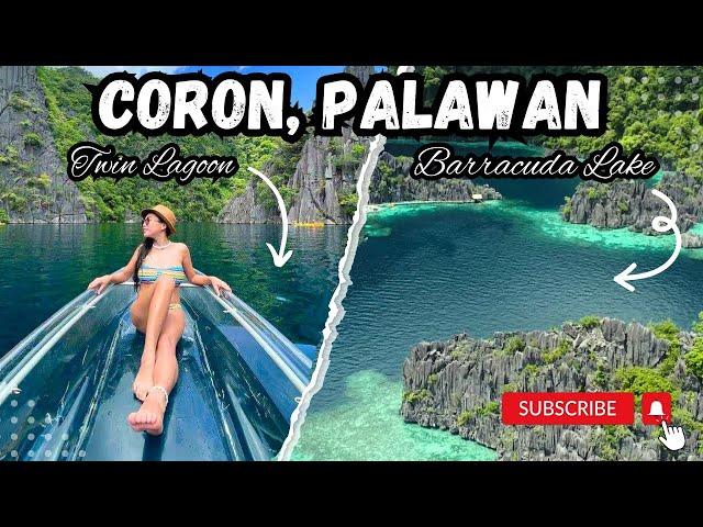 Coron, Pawalan Island Hopping - Barracuda Lake and Twin Lagoon Tour B Vlog 2023