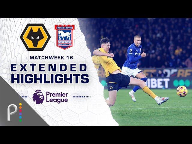 Wolves v. Ipswich Town | PREMIER LEAGUE HIGHLIGHTS | 12/14/2024 | NBC Sports