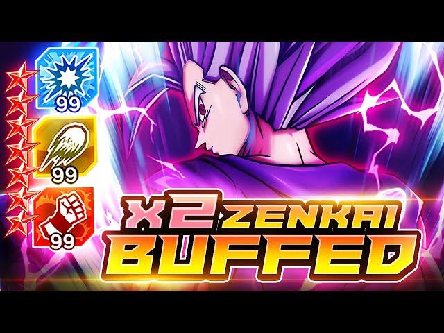 2x ZENKAI BUFFED 14* MAX ARTS BOOST UL BEAST GOHAN! DIMENSION SHATTERING! | Dragon Ball Legends