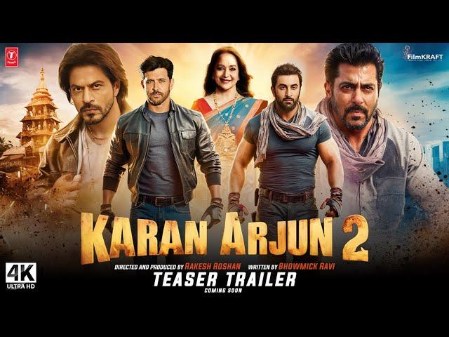 KARAN ARJUN 2 : Returns - Trailer | Shahrukh, Salman, Hrithik, Ranbir, Madhuri | T-Series | Fan-Made