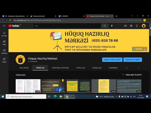 0-dan Dövlət qulluğuna hazırlıq (Necə hazırlaşmalıyıq? Nələri oxumalıyıq? və s.)