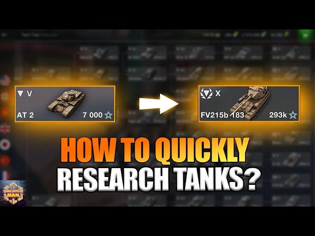 How To Quickly Explore Tanks / Farm Experience Faster In WoT Blitz