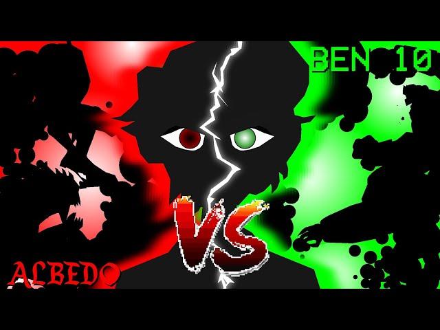 Ben 10 vs ALBEDO |Stick nodes animation| by smok1ln