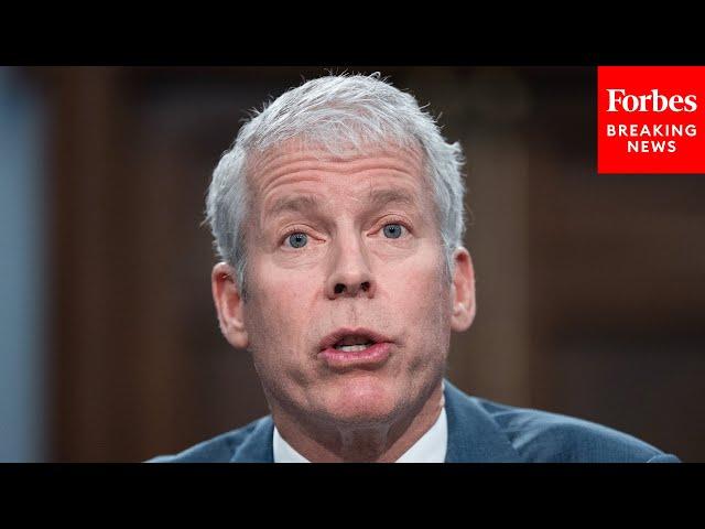 JUST IN: Sec. Chris Wright Faces Senate Energy Committee To Testify On Trump's FY 2026 Budget