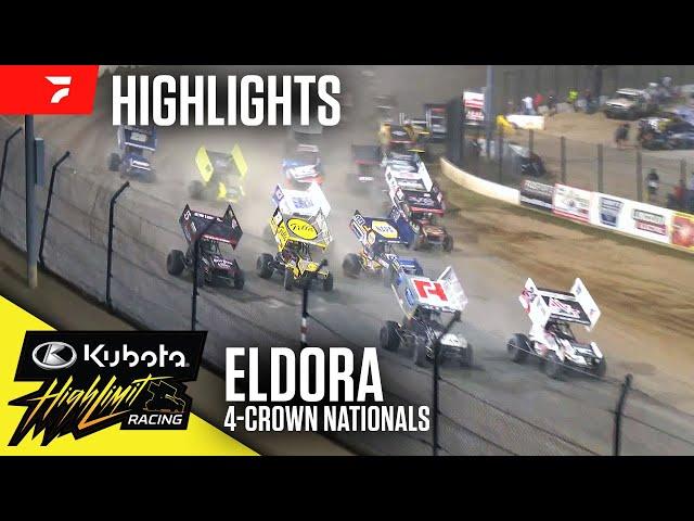 4-Crown Nationals | Kubota High Limit Racing at Eldora Speedway 9/21/24 | Highlights