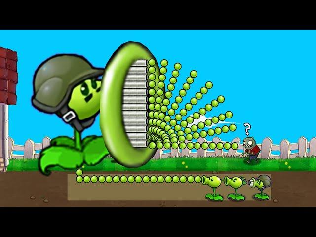 Strongest Fusion Plant. 160 Plants Vs. Zombies PvZ Plus pvz funny moments