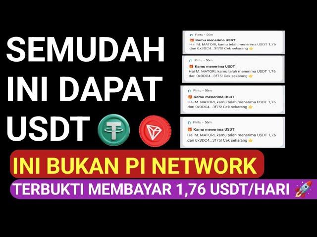 BUKAN PI NETWORK TAPI KOC HOLDING AS 1,76 USDT LANDING SETIAP HARI