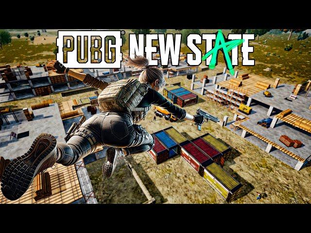 Old Avanpost Erangel | PUBG: New State Ultra Graphics Gameplay