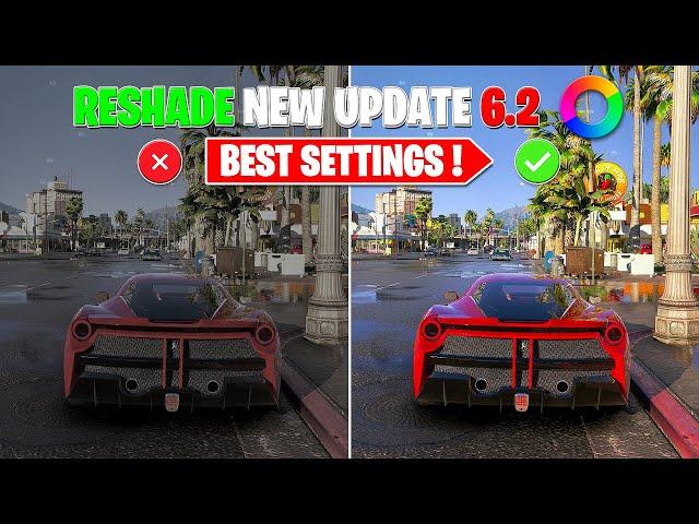 How To Install Reshade 6.2 | Reshade New Update v6.2.0 | Best Reshade Settings For Graphics | FiveM