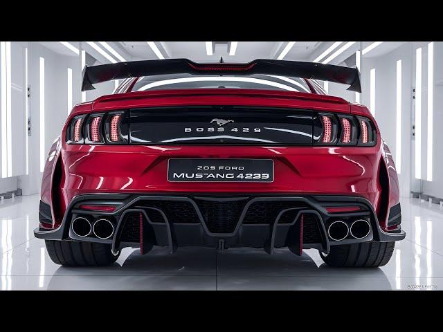 2025 Ford Mustang Boss 429: The Ultimate Muscle Car Returns!