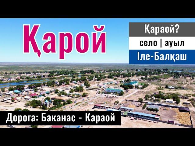 Караой | Карой ауылы, Балхаш ауданы, Алматинская область, Казахстан, 2024 год.