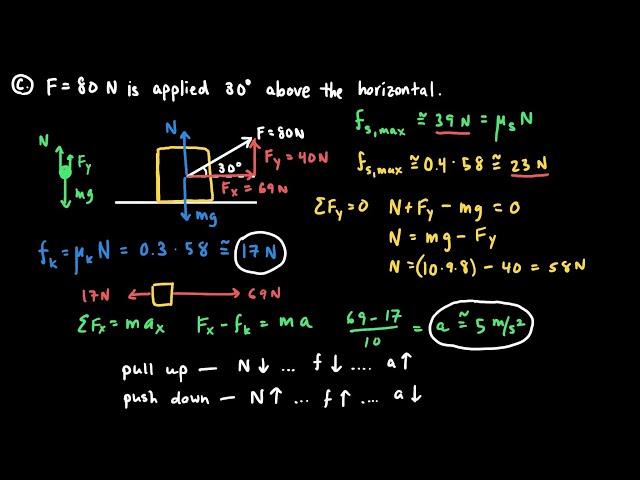 Static and Kinetic Friction 
