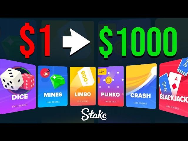 $1 TO $1000 Challenge (Complete) - Stake